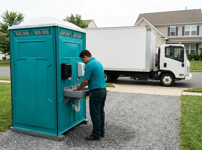 Restrooms with Integrated Hand Sinks in Sterling, VA